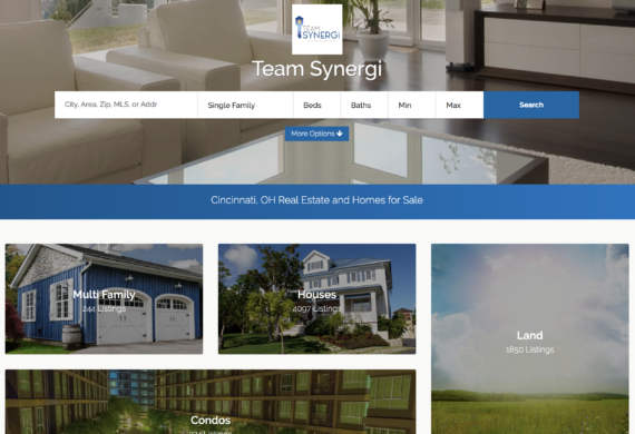 kvCORE Website for Team Synergi